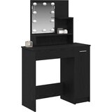  Toaletni stol Crni hrast 86,5 x 35 x 136 cm Konstruirano drvo | shoptok.hr