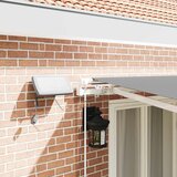  Okvir tende S LED lampica Bijelo 400 × 300 cm Aluminij | shoptok.hr