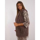 Wool Fashion Italia Vest-AT-KZ-2349-1.17-dark brown | shoptok.hr