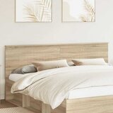 vidaXL Vzglavje z vzglavjem Sonoma hrast 200 cm Konstruiran les | Shoptok.si
