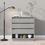 vidaXL Komoda siva boja betona 70 x 41 x 75 cm od iverice Cijene