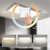 Brilagi - LED plafonsko svetlo SLIMFRAME LED/80W/230V 120x60 cm 3000/4000/6000K crna | Eponuda.com