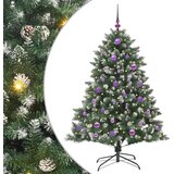 vidaXL Umjetno božićno drvce s stalakom Zelena 105 x 105 x 150 cm | shoptok.hr