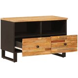TV ormar s pohranom Smeđa 70 x 33 x 46 cm Čvrsto drvo manga | Eponuda.com