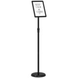  Stalci za sajmove Crna 25 x 25 x 125 cm Aluminij | shoptok.hr