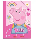 Luna Mapa z gumo roza barve Pujsa Pepa 25 x 35 cm | Shoptok.si