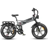 Samebike električno kolo RS-A02 - 750W motor 48V17AH baterija 55KM dosega hidravlične disk zavore - siva, (21311937)