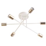  plafonski luster cambridge 6xE27/15W/230V mesing/bela | Eponuda.com