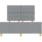  Krevetna Okvir Svjetlosiva 140x190 cm Tkanina | shoptok.hr