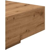 vidaXL Klubska mizica artisan hrast 85x55x31 cm inženirski les | Shoptok.si