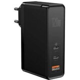 Baseus Adapter hišni polnilec 220v gunfast quick charge 120ww vhod 1x usb a in 2x type c - original (eu blister) črn Cene