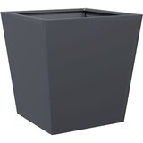  Vrtne sadilice 2 kom antracit 40x40x40 cm čelične | shoptok.hr