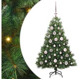 vidaXL Umjetno božićno drvce s stalakom Zelena 120 cm PE i PVC | shoptok.hr