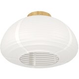 Eglo 44063 - plafonsko svetlo summerhill 1xE27/40W/230V ø 40 cm bela/bež | Eponuda.com