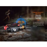 Fenix HM62TMGM - LED prigušiva punjiva čelna lampa LED/USB IP68 1200 lm 280 h | Eponuda.com