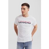Legendww muška bela majica sa printom 6251-9368-01