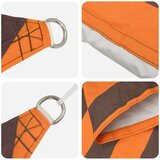  Sončno platno Oranžna in Rjava 3,5 x 2 m 100% poliester Oxford, (5000222577) | Shoptok.si