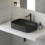 Ravak XJX0D155001 Ceramic Slim 55 x 37 cm pravokotni nadpultni umivalnik | Shoptok.si