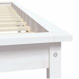  Okvir za krevet bijeli 120x200 cm od masivne borovine | Eponuda.com