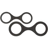  Sei Mio - silikonske lisice - L (črne) | Shoptok.si