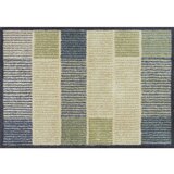 wash+dry PREDPRAŽNIK Lines 60/85 cm potiskano črna, svetlo zelena, bež | Shoptok.si