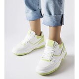 Gemre White and green Barrette sneakers | Shoptok.si