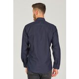 Dewberry G726 MEN'S SHIRT-LACİVERT | shoptok.hr