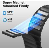 ANLINSER magnetni silikonski pašček za galaxy watch ultra 47 mm odprta embalaža | Shoptok.si