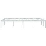 Metalni Kovinski posteljni okvir bel 120x200 cm, (20600904) | Shoptok.si