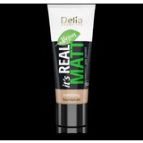 Delia mat tečni puder za lice REAL MAT honey 105 30 ml Cene
