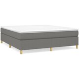 The Living Store Box spring postelja z vzmetnico temno siva 180x200 cm blago - Box Spring Postelja, (21521131) | Shoptok.si