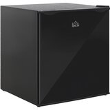 HOMCOM mini zamrzovalnik jeklo, umetna masa 47D x 44,2Š x 48,8V cm Črn, (5000242391) | Shoptok.si