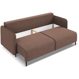 Makamii Ružičasta sklopiva/s prostorom za odlaganje sofa 226 cm Luana – | shoptok.hr
