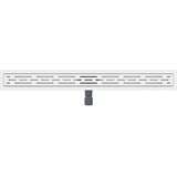  Odvod za tuš s dizajnom linije Srebrno 100 cm | shoptok.hr