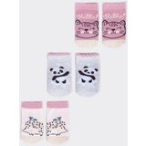 Yoclub Kids's 3Pack Baby Girl's Socks SKA-0110G-AA30-002 Cene