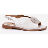 S. BARSKI Shiny Women's Sandals With Decorative Detail S.Barski | ePonuda.com
