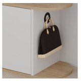 Hanah home cipelarnik nova shoe bench oak white | ePonuda.com