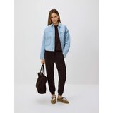 Reserved Trenerka hlače od modala - tamnosmeđe | shoptok.hr