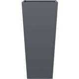 vidaXL Vrtne sadilice 2 kom antracit 35x35x75 cm čelične | shoptok.hr