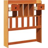  Vzglavje s predelki voščeno rjavo 100 cm trdna borovina, (21532787) | Shoptok.si