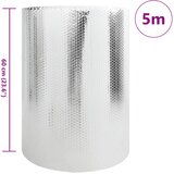 Reflektor topline za radijator Srebrno 5 x 0,6 m Polietilen | shoptok.hr