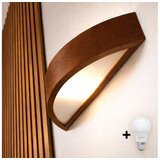  Brilagi - LED zidna svetiljka CARVALHO 1xE27/60W/230V hrast-trešnja | Eponuda.com