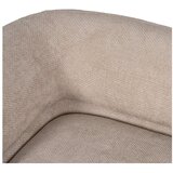 Ixia Bež sedežna garnitura iz šenilje levi kot 199 cm Minimal – | Shoptok.si