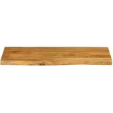 Stolna ploča 100x40x3,8cm od masivnog drva manga sa živim rubom | shoptok.hr