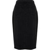 Trendyol Curve Black Denim Plus Size Skirt | Eponuda.ba
