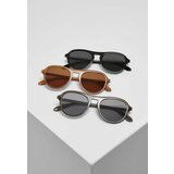 Urban Classics sunglasses kalimantan 3-Pack brown/grey/black one size Cene