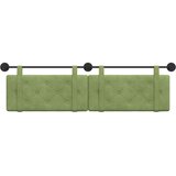  Držeće uzglavlje Zidne Svijetlo zelena 170 x 55 x 5 cm Baršun - Svijetlo zelena 160 cm bez LED | shoptok.hr
