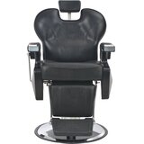  Brijačka stolica od umjetne kože crna 72 x 68 x 98 cm | shoptok.hr