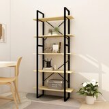 vidaXL ormarić za knjige s 5 razina 80 x 30 x 175 cm od borovine Cijene