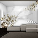  Samoljepljiva foto tapeta - Diamond Corridor (Grey) 343x245 Cijene